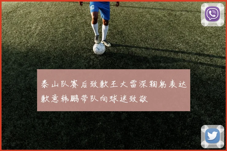 泰山队赛后致歉王大雷深鞠躬表达歉意韩鹏带队向球迷致敬